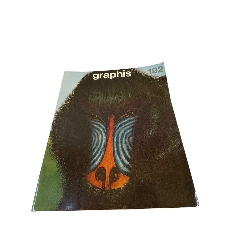 Vintage Graphis Journal of Graphic Art and Applied Art No.192 1977/78